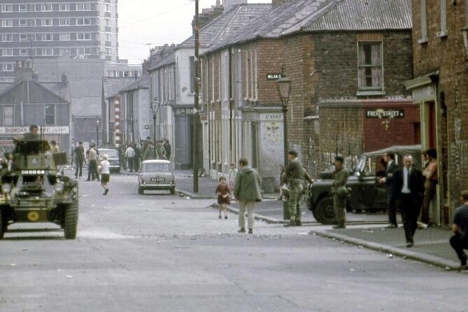 2 hours Belfast Original Drivers The Troubles Black Taxi Tour - Falls Road, the Bobby Sands mural, and the Sinn Fein press office