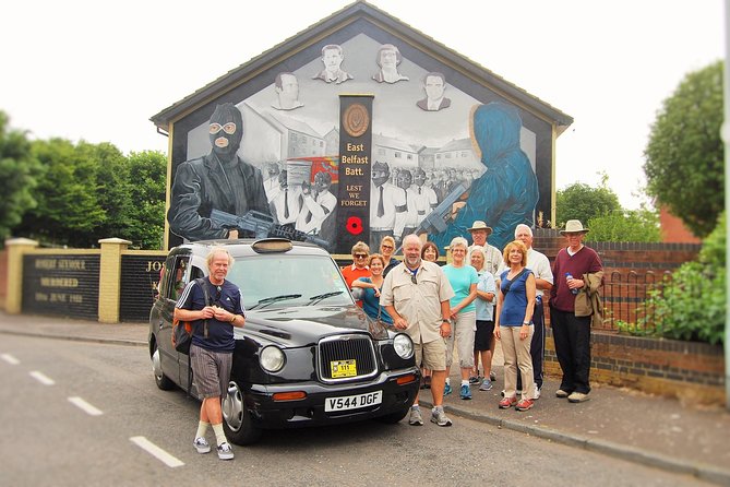 2 Hours Republican & Loyalist Mural Black Taxi Tour from Belfast - Key things to know before you ride