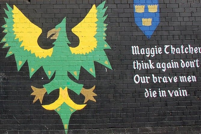 Award Winning Private 2 Hour Belfast Political Black Taxi Tour - Stop 2: Peace Walls and the Fun (Actually Meaningful) Quote Hunt