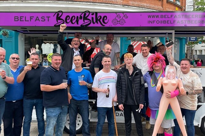 Belfast Beer Bike tours - Getting To Rosemary Street and Starting Smooth