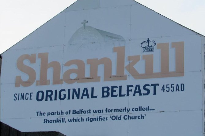 Belfast Murals Taxi Tour - Private taxi route through Belfast murals, not a big bus crawl
