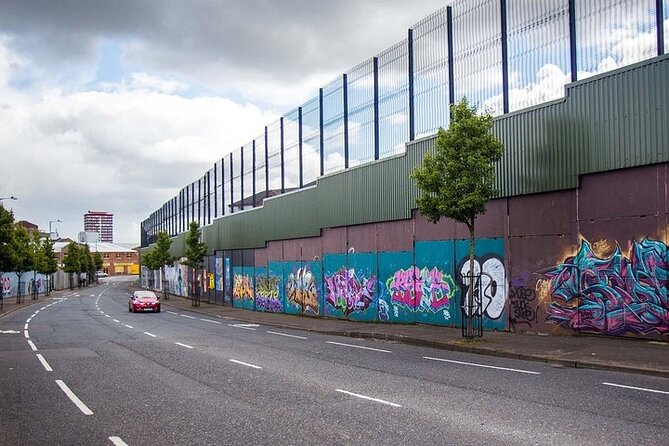 Belfast Political & Murals Tour - Stop 3 Falls Road and the Bobby Sands Mural: Nationalist Stories, 35 Minutes