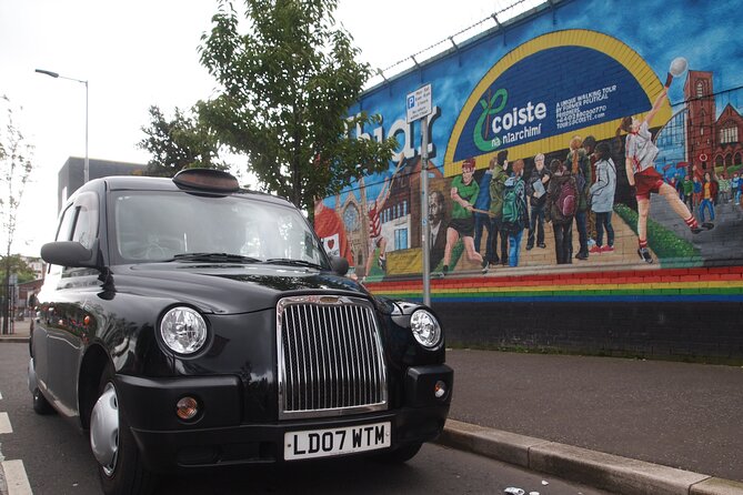 Black Taxi Mural "Tour Like A Local" - Meet Hugh Jordan, Get Local Context Fast