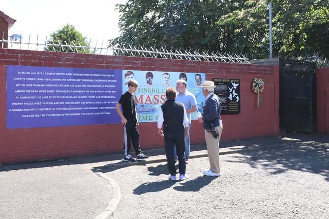 Falls road Murals Walking Tour with former prisoners - The Falls Road setting, and why the murals work in real life