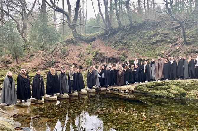From Belfast: Game of Thrones Winterfell Locations Trek - Tollymore Forest Park: White Walkers, dead direwolf, and an outdoor afternoon