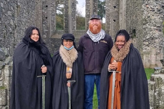 Game of Thrones - Private Audi A6 tour with Richard the Wildling - Stop 2: Carnlough Harbour and the limestone steps moment