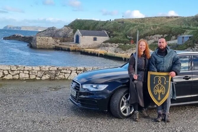 Game of Thrones - Private Audi A6 tour with Richard the Wildling - Stop 3: Cushendun Caves for a darker, moodier stop