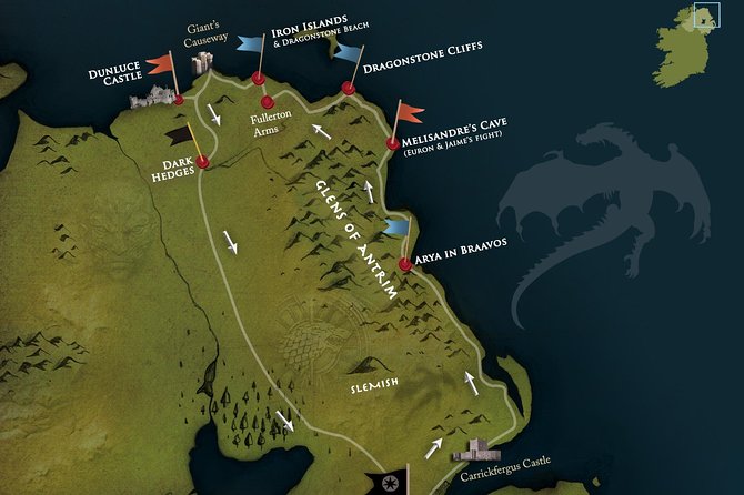 Game of Thrones - Private Audi A6 tour with Richard the Wildling - Private pickup and a 10-hour plan that moves