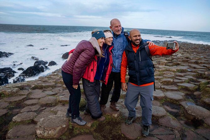 Giants Causeway & Castles Tour from Belfast: Guided tour - Portaneevy Viewpoint and the Dark Hedges Kingsroad Walk