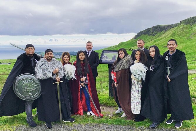 Giants causeway -Game of thrones 7 hours adventure private tour - Bushmills Distillery and Magheracross viewpoint: optional whiskey plus big coast views