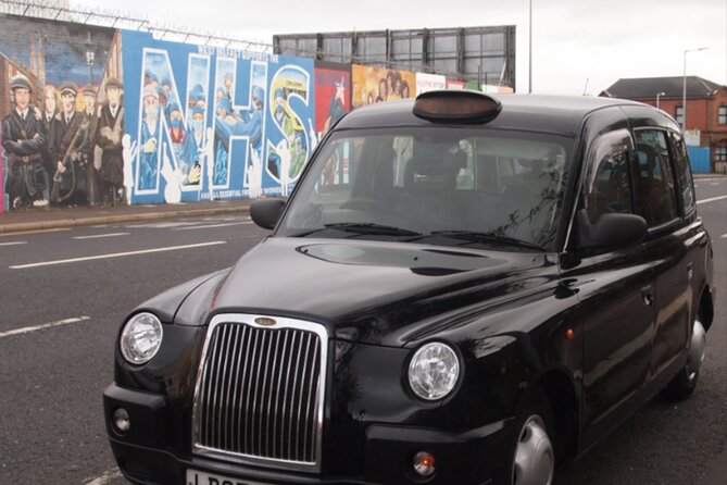 Iconic Belfast Black Cab Tour - The value: 90 minutes, private vehicle, real street-level context