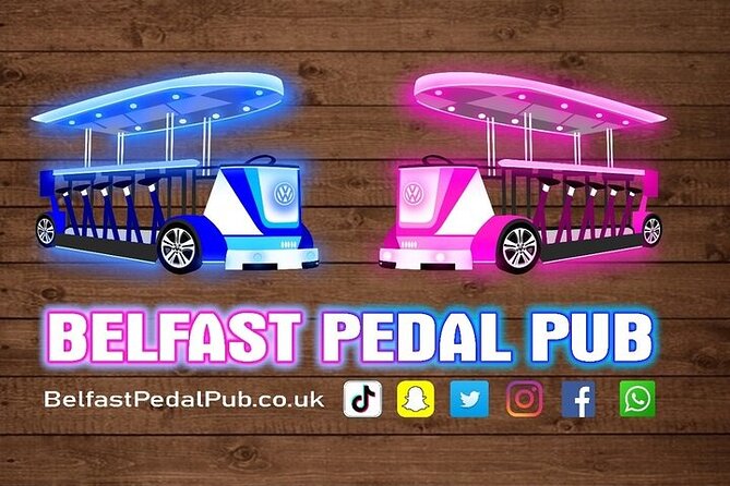 Luxury Party Bike Tour of Belfast City (Individual Seat) - Why a Belfast pedal pub feels different than a bus tour
