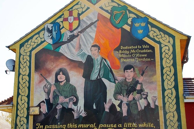 N0 1 Belfast black cab Irish and British mural 2hr private tour - Stop 3: Shankill Road, Loyalist History, and Gable-Wall Murals