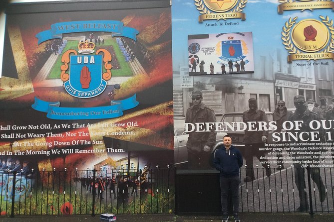 Peace Wall Taxi Tour - Bobby Sands Mural: Starting With the Irish Nationalist Perspective