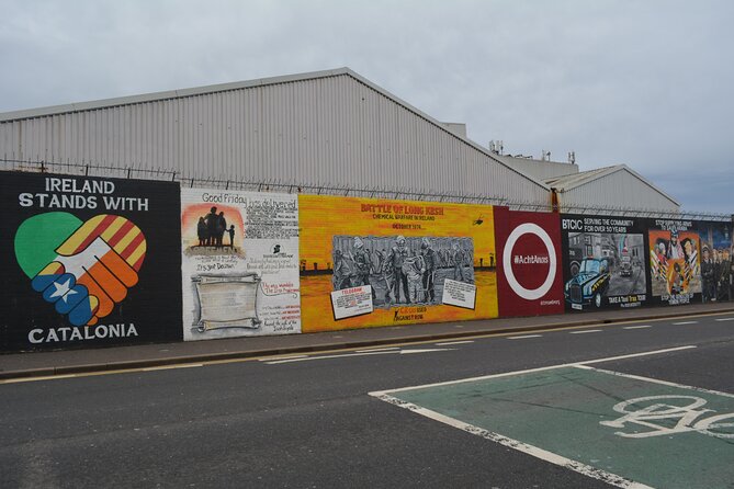 Private 1 Hour Belfast Taxi cab Tour - Bobby Sands mural on the Falls Road: a working class mirror