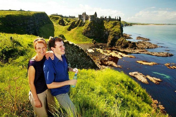 Shore Excursion: Giants Causeway Tour From Belfast Port (Extra Leg Room Bus) - Ballycastle lunch time: choose pub food or a beach reset