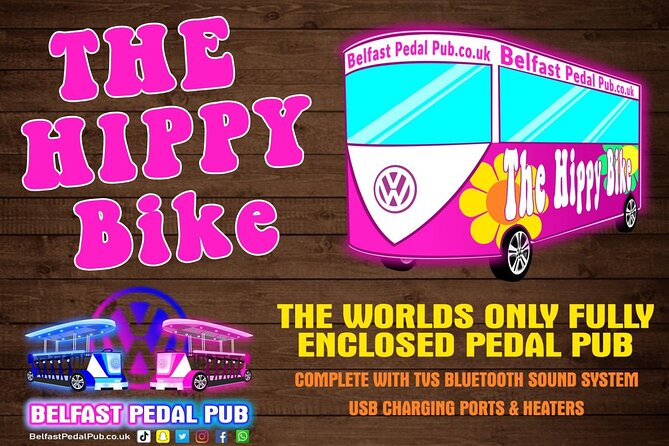 The Hippy Bike Fully Enclosed Party Bike Tour (Private Bike) - The “private” factor, and why $37 can make sense
