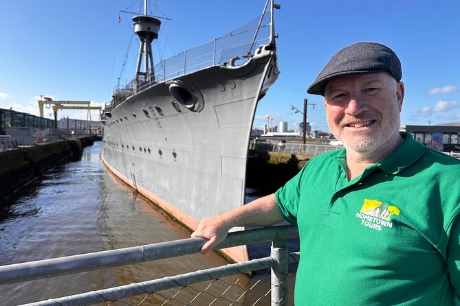 Titanic Maritime Walking Tour - Standing on the Slipways Where Olympic and Titanic Were Built
