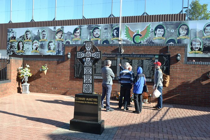 World Famous Private Belfast Troubles Taxi Cab Tour 2 Hour - Second Bobby Sands Mural: Republican Falls Road Perspective